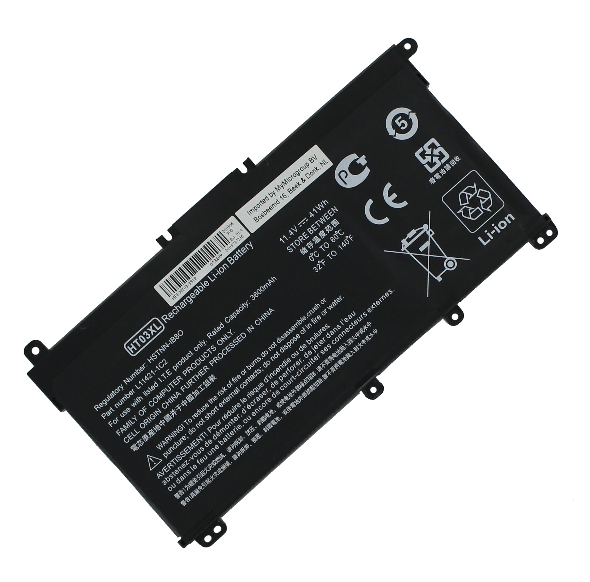 Ersatzteile Laptop -Batterie 3400mah