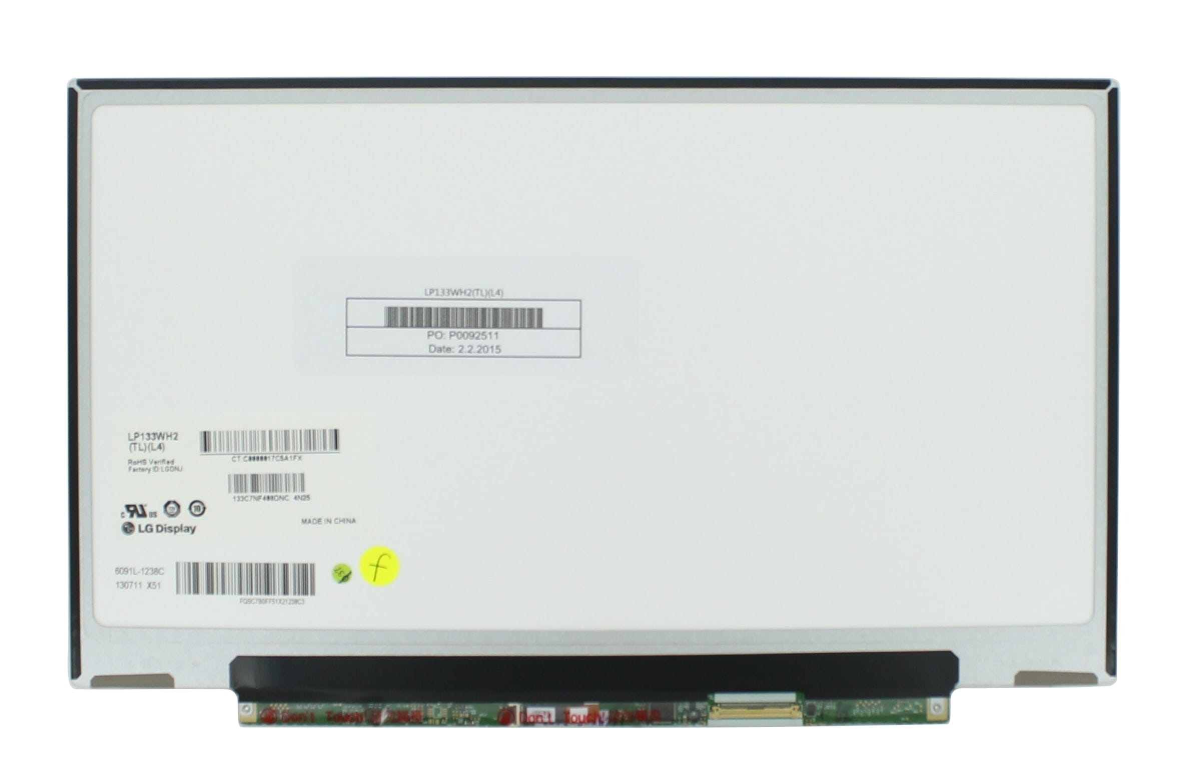 OEM 13,3 Zoll LCD-Bildschirm 1366x768 Gloss 40Pin