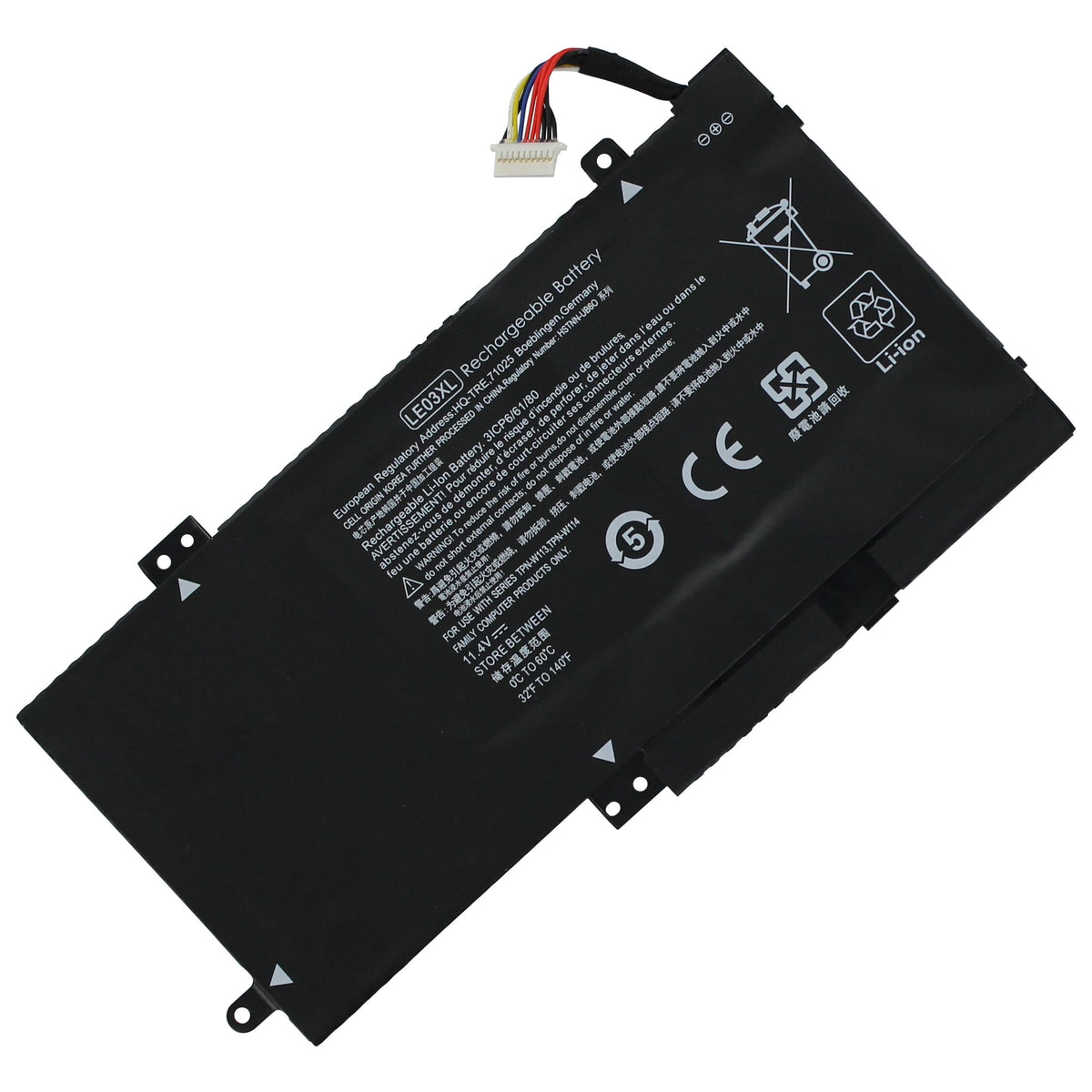 Ersatz-Laptop-Akku 3400 mAh