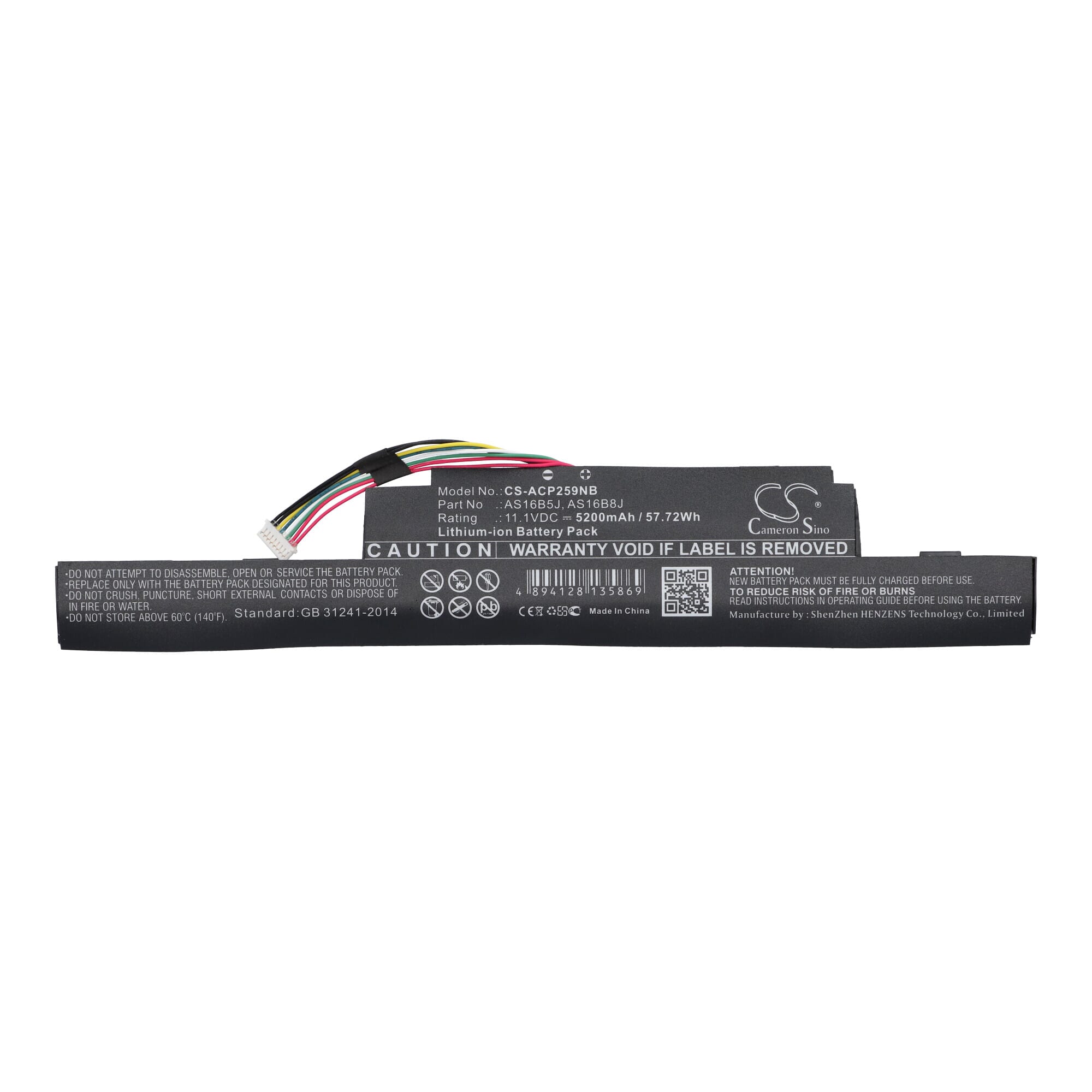 Standard-Laptop-Akku 4400 mAh
