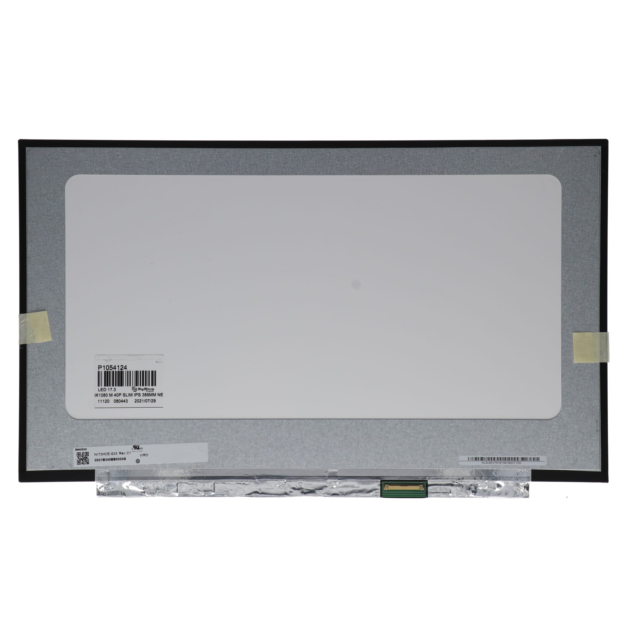 OEM 17,3 Zoll LCD-Bildschirm 1920x1080 Matt 40Pin EDP, IPS, 144Hz