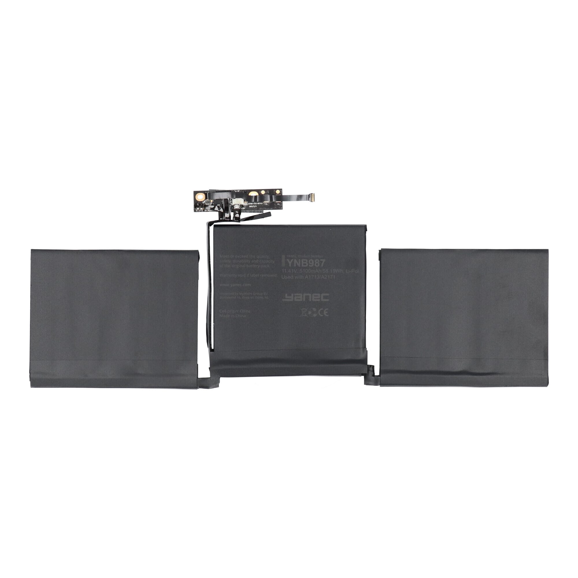 Yanec MacBook Akku 5100 mAh