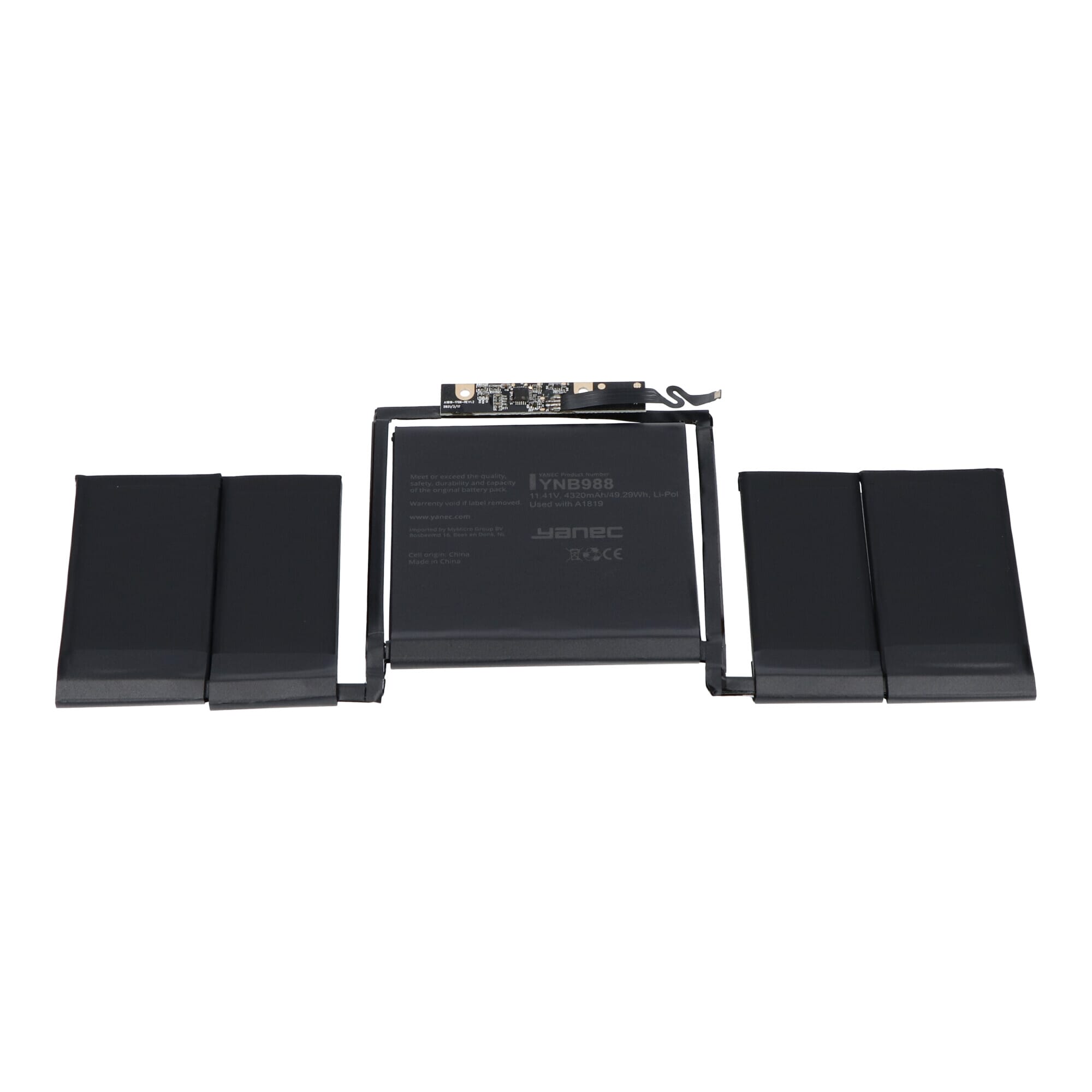 Yanec MacBook Akku 4300 mAh