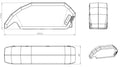 Bosch powerpack 720wh frame e-bike vision (bes2)