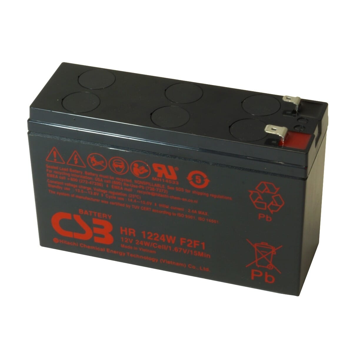 Csb ups batterij vervangingsset rbc106