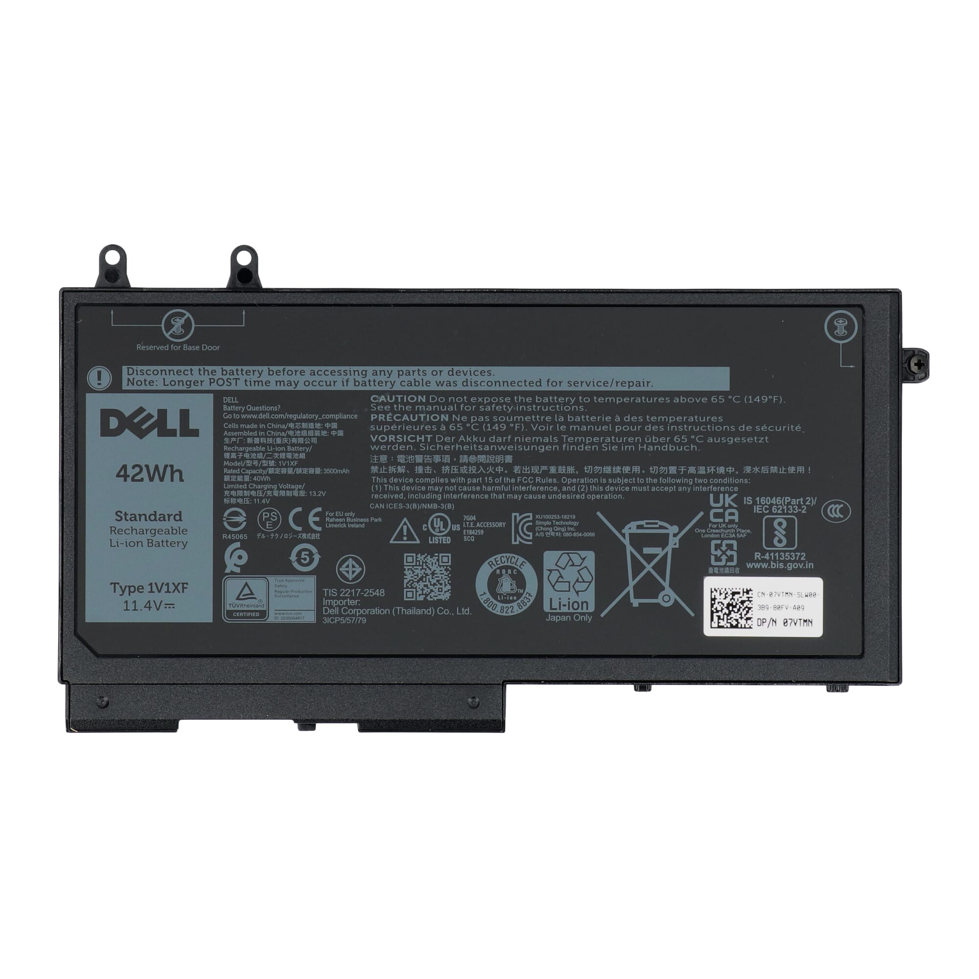 Dell Laptop - Akku 3500 mAh