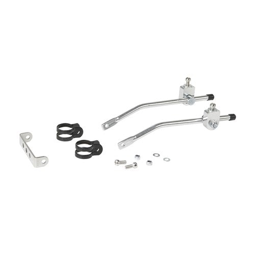 Montagesatz für Aluminiumträger silber