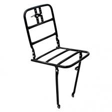 Frontgepäckträger 24 mattschwarzes Aluminium