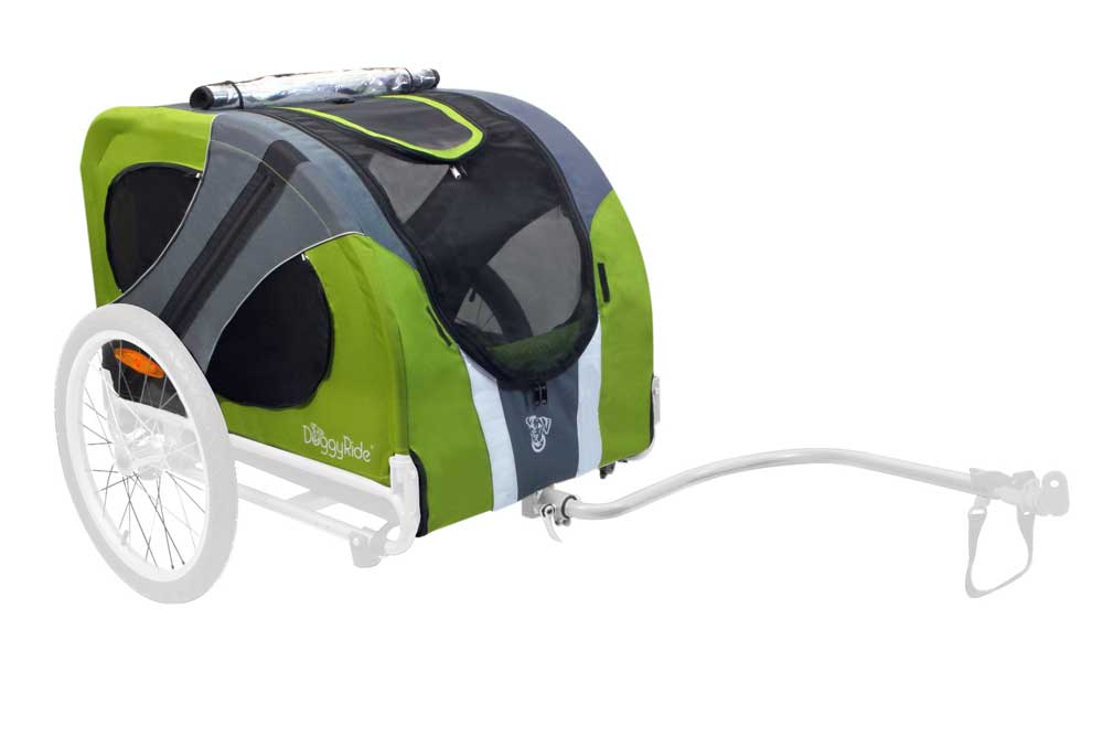 DoggyRide Cover Roman grün 2009-2020 + 2023-..