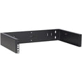 Dsi 2u wall mount bracket - ds-wmb2-m server rack (zwart, 520 x 300 x 90mm)