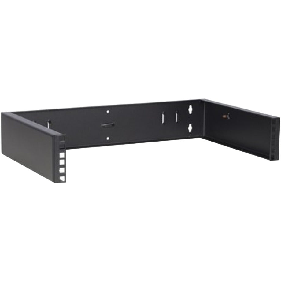 Dsi 2u wall mount bracket - ds-wmb2-m server rack (zwart, 520 x 300 x 90mm)