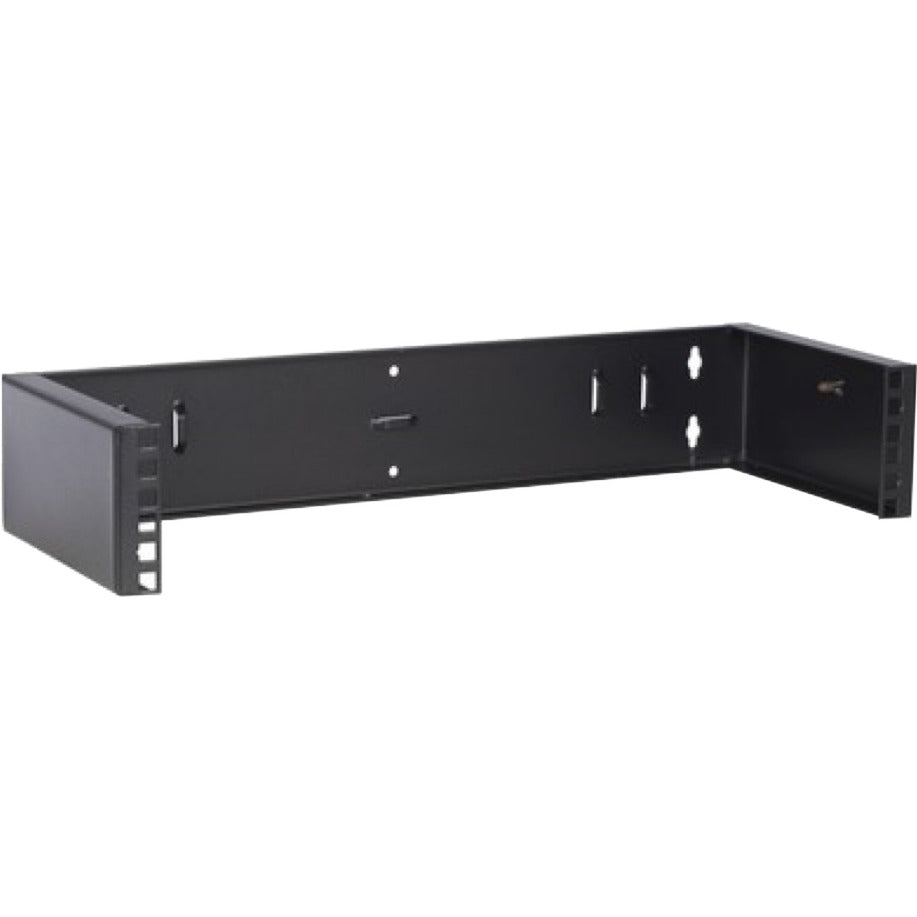 Dsi 2u wall mount bracket - ds-wmb2-s server rack (zwart, 520 x 180 x 90mm)
