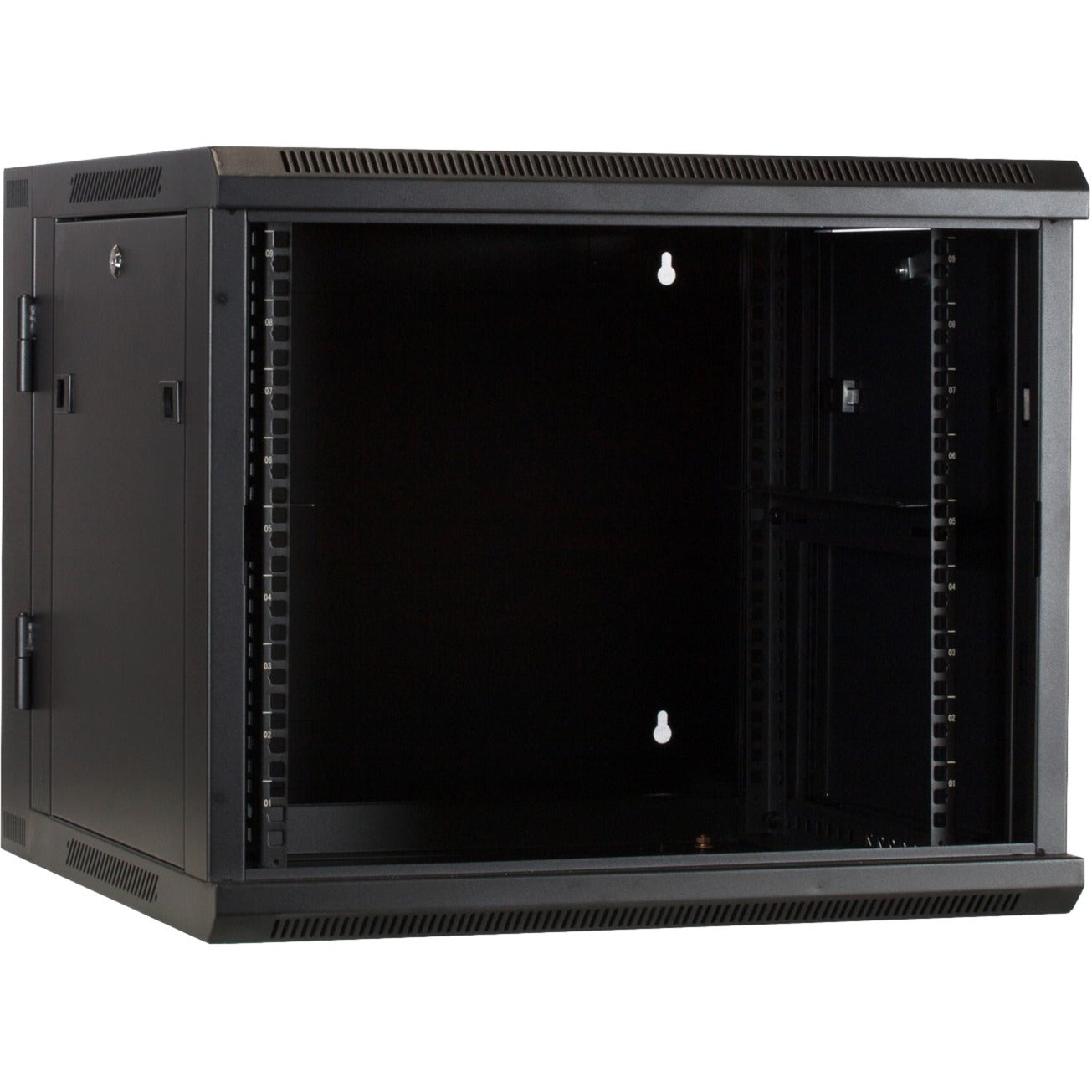 DSI DSI 9U wandkast (kantelbaar) met glazen deurDS6609-D