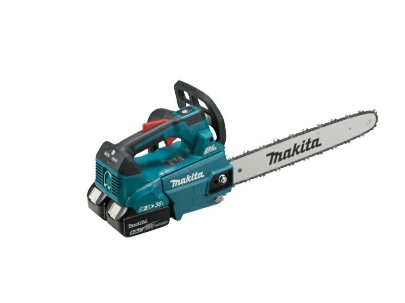 Makita kettingzaag 18vx2 40cm duc406pt2b 2x5,0ah