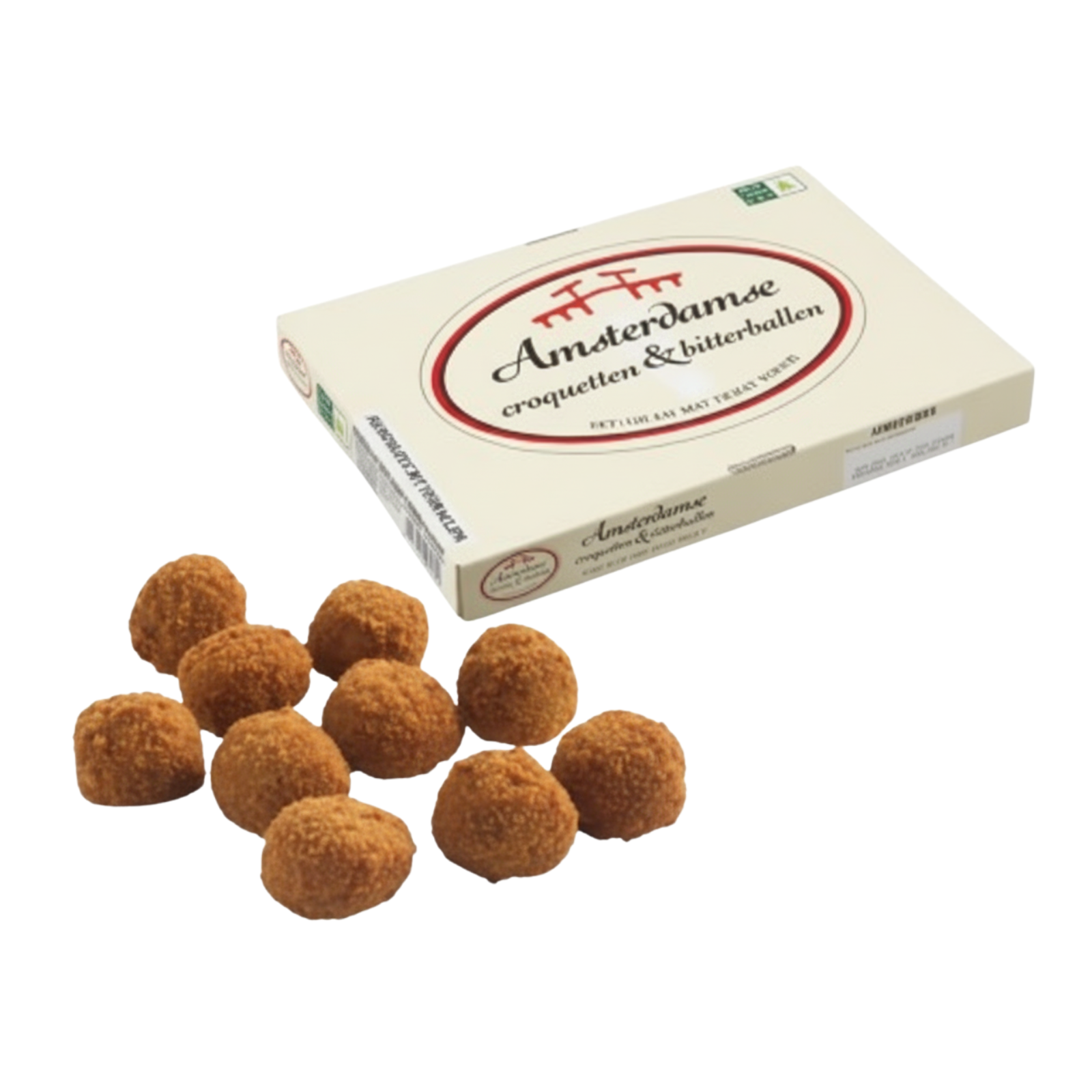 De amsterdamse 25% rundvleesbitterballen (50x 30 gr)