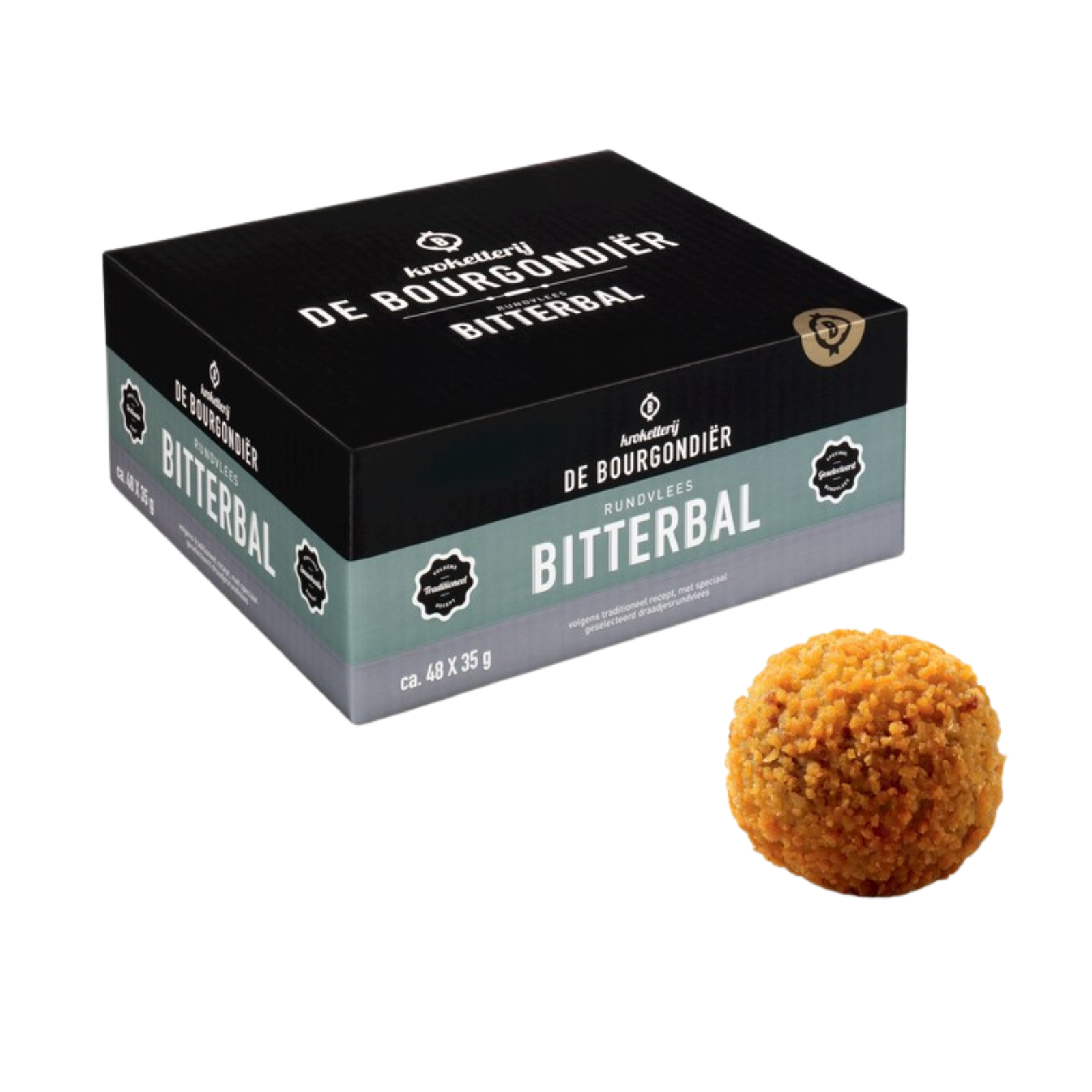 De bourgondier rundvleesbitterballen (48x35 gram)