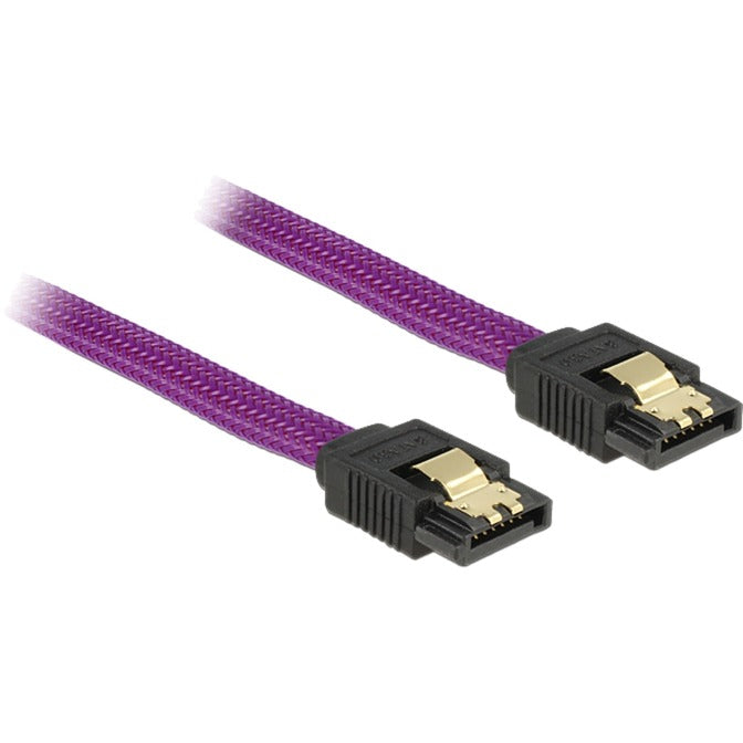 DeLOCK SATA 6 Gb/s 30 cm violet