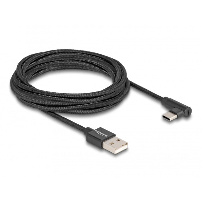 DeLOCK USB 2.0-Kabel Typ-A-Stecker auf USB Typ-C-Stecker erhältlich