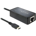 Delock usb-c - gigabit lan adapter (zwart)