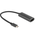 Delock usb-c (male) > hdmi (female) (dp alt mode) adapter (grijs, 0,2 meter)
