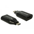 Delock usb-c male > hdmi female 4k 60 hz adapter (zwart)