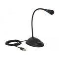 Delock usb gooseneck microphone microfoon (zwart)