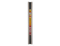 Deltafix dubbelzijdige tochtstopper - schuifbaar - voor deuren - antraciet - 95cm x 25mm
