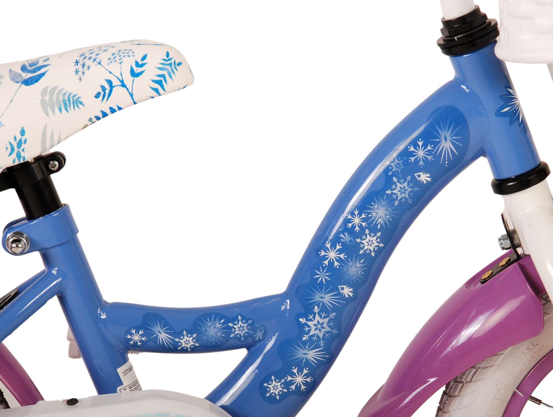 Frozen II 12 Inch 23 cm Meisjes Terugtraprem Blauw Paars