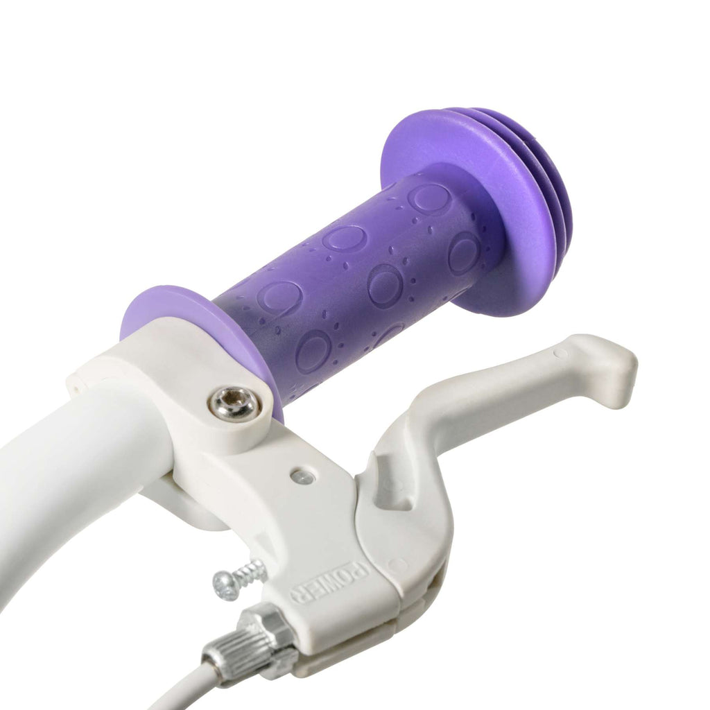 Disney die eiskönigin disney frozen 2 kinderfiets - meisjes - 12 inch - blauw paars - twee handremmen
