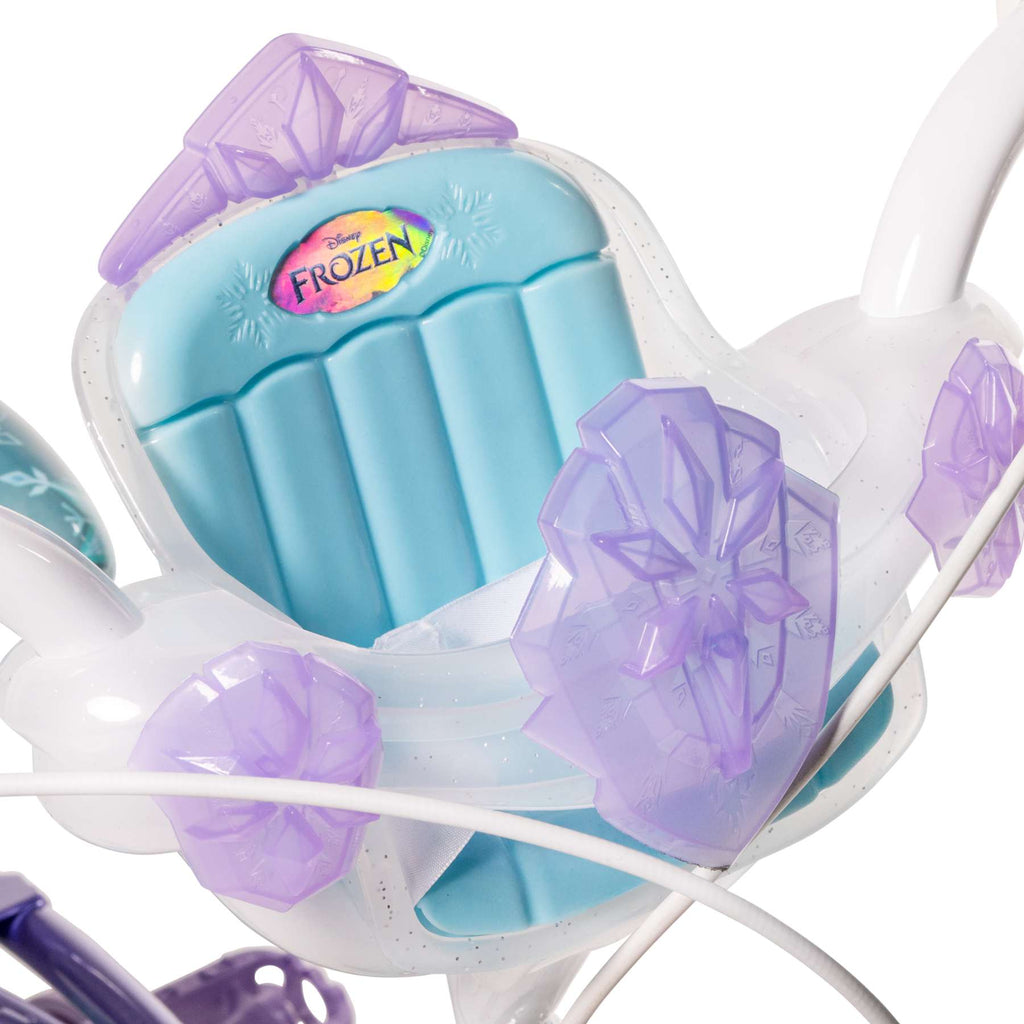 Disney die eiskönigin disney frozen 2 kinderfiets - meisjes - 12 inch - blauw paars - twee handremmen