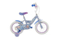 Disney die eiskönigin disney frozen 2 kinderfiets - meisjes - 14 inch - blauw paars - twee handremmen