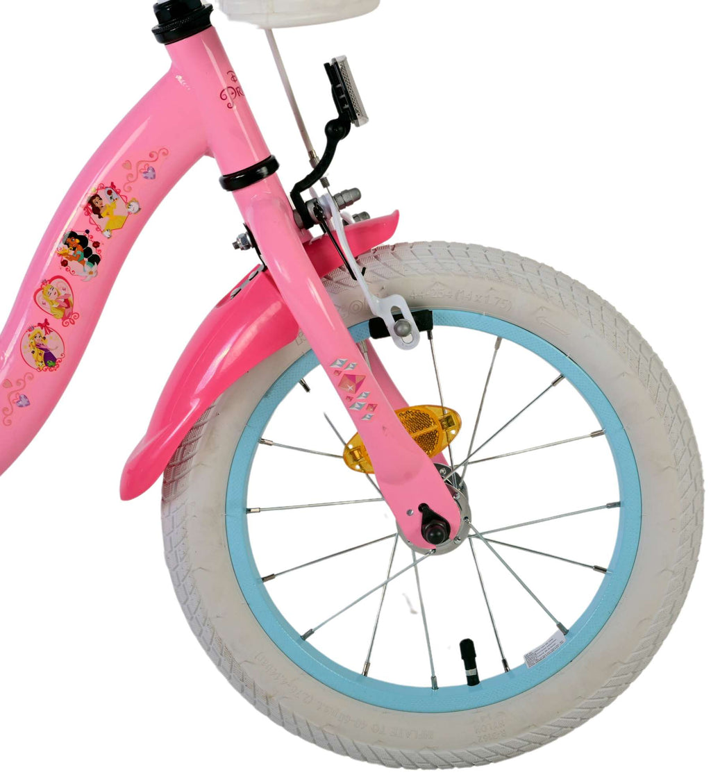 Disney Princess Kinderfahrrad – Mädchen – 14 Zoll – Rosa