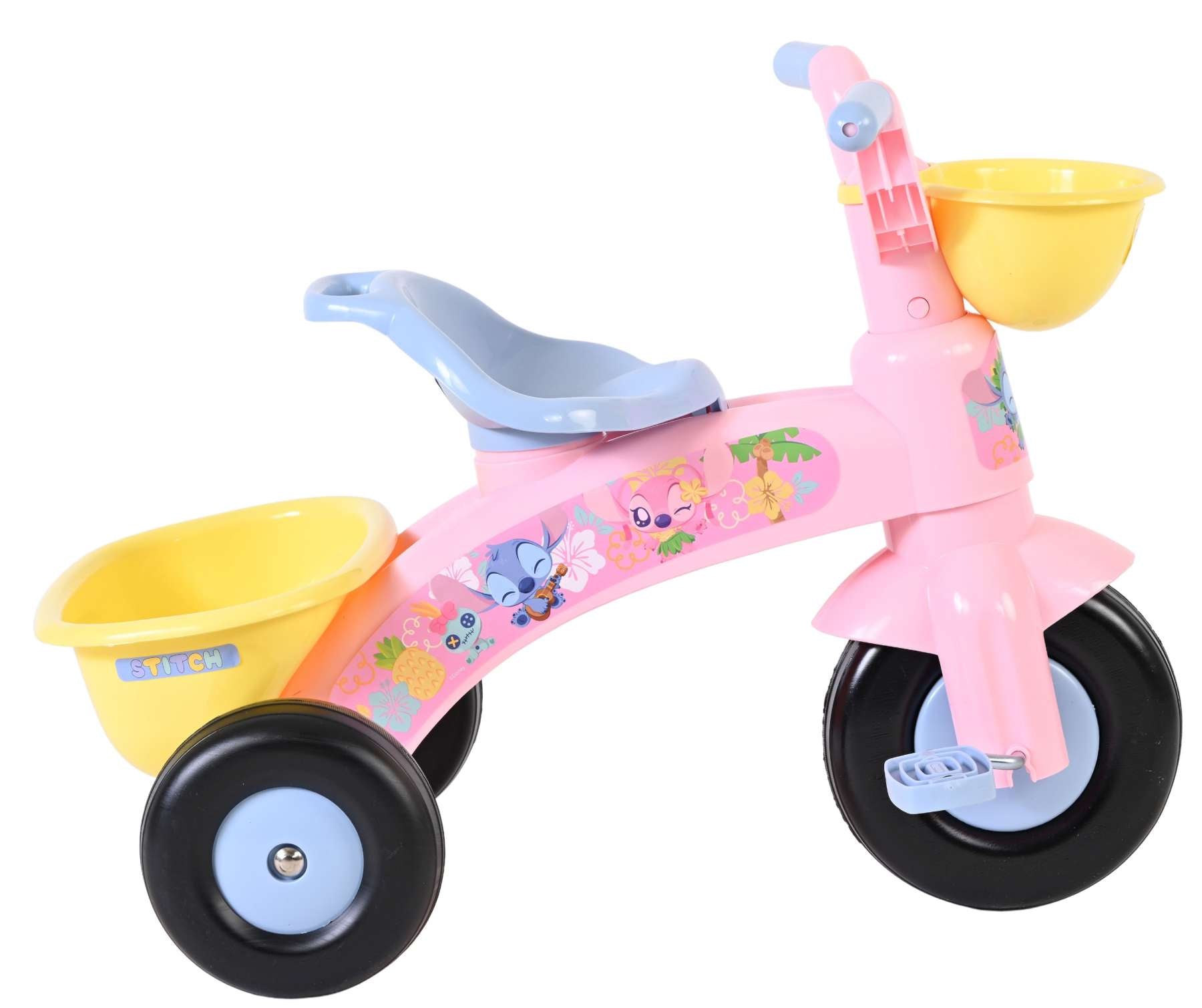 Volare driewieler disney stitch - meisjes - roze