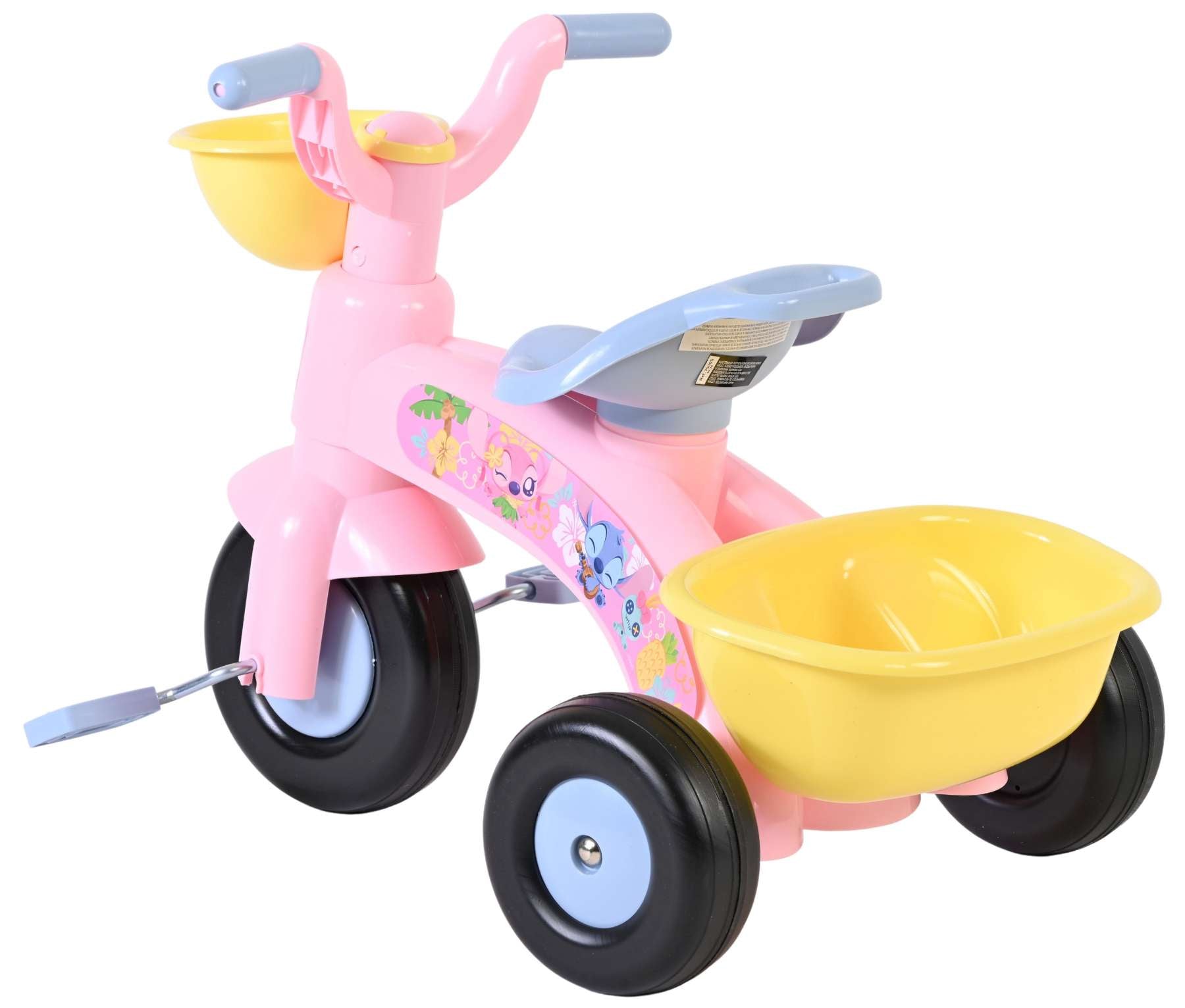 Volare driewieler disney stitch - meisjes - roze