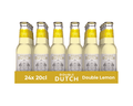 Double dutch double lemon flesje (24x 20cl)