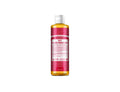 Dr. bronner's vloeibare zeep - pure castile - roos - 240 ml