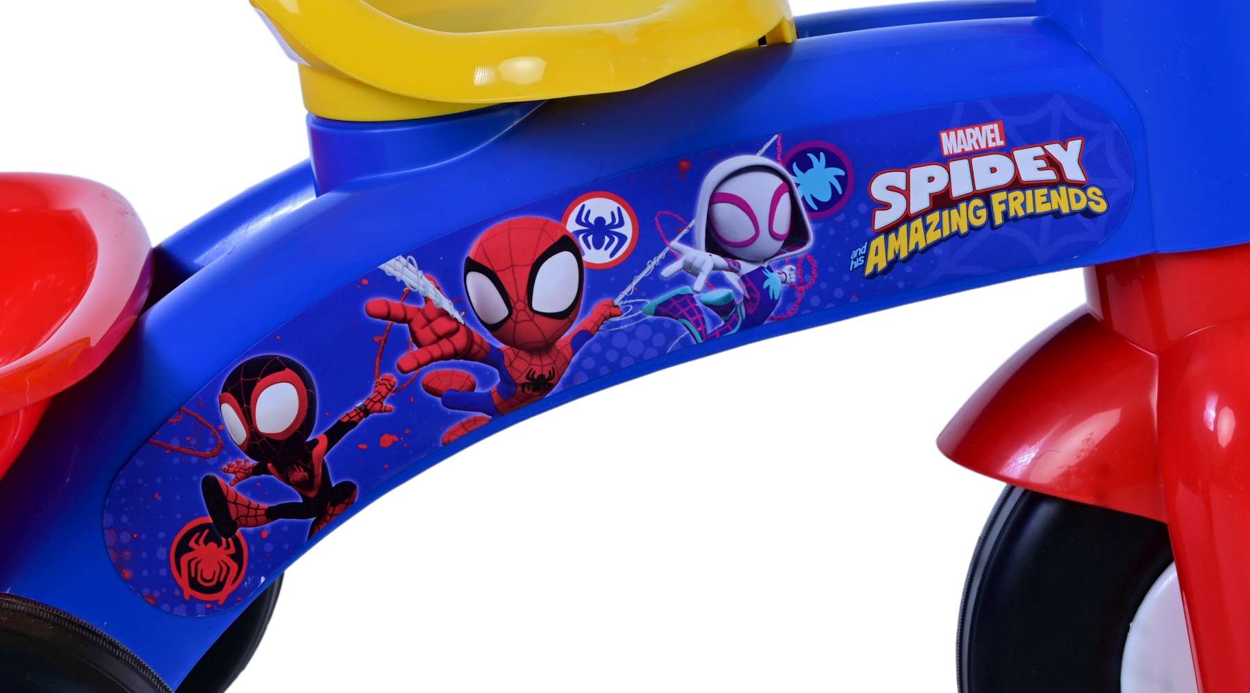 Spidey and his amazing friends driewieler marvel spidey - jongens - blauw