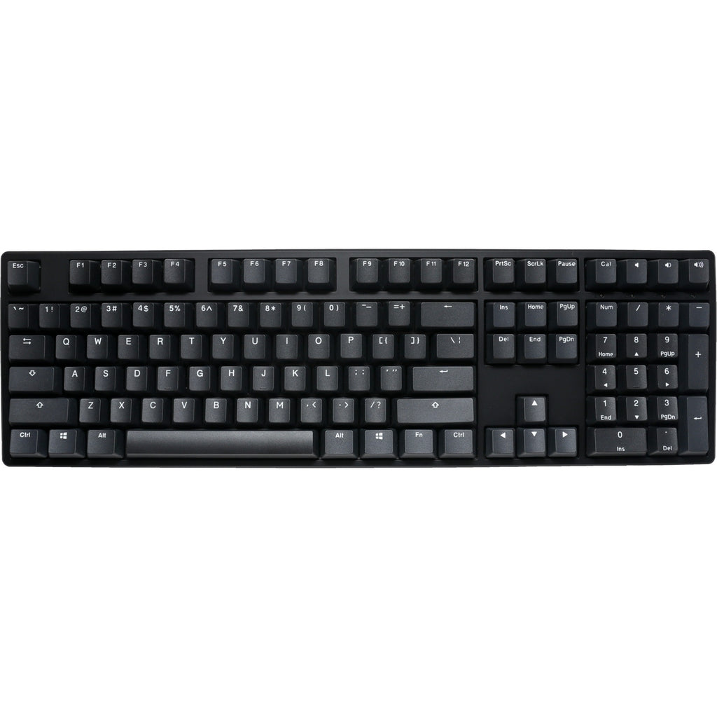 Ducky origin phantom black mechanisch toetsenbord (zwart, us lay-out (qwerty), cherry mx speed silver, 100%, hot swap, pbt double-shot keycaps)