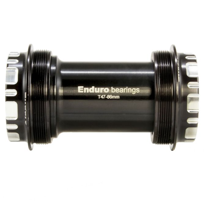 Enduro bearings t47 bottom bracket to 24mm - a c ss - black