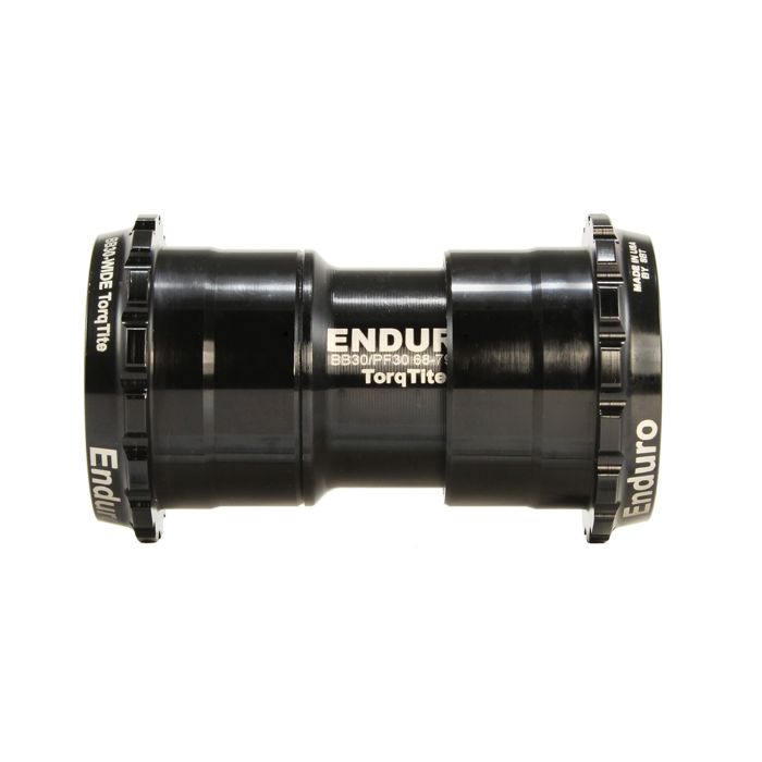Enduro bearings torqtite bottom bracket - bb30 to dub - a c ss - black