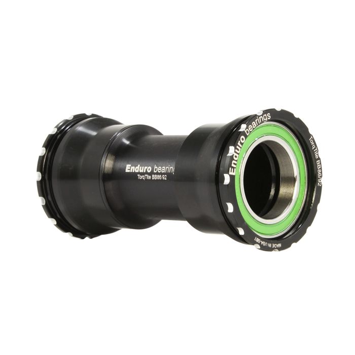 Enduro bearings torqtite bottom bracket - bb86 92 to 24mm - xd-15 pro - black
