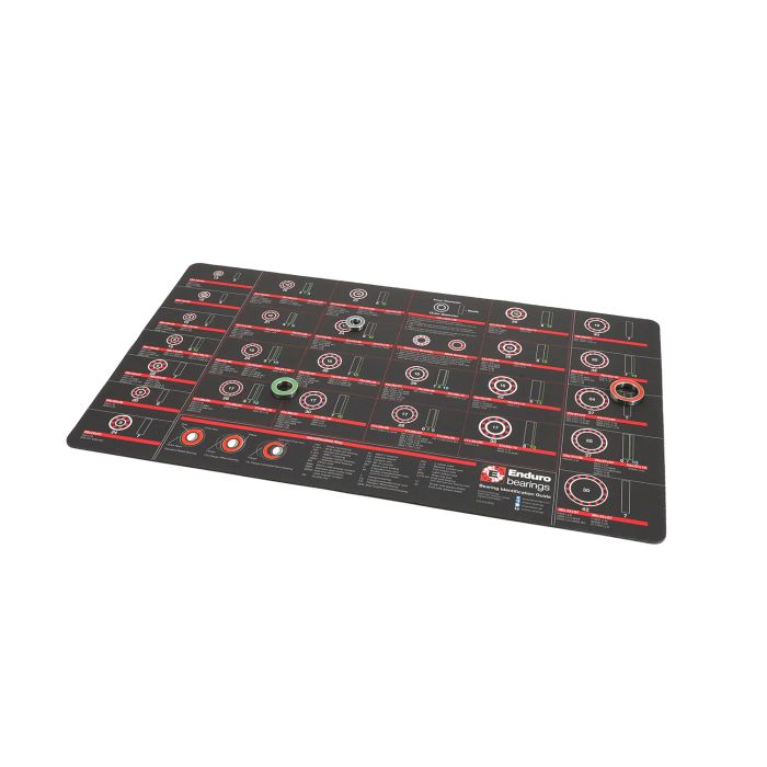 Enduro bearings mechanic workbench bearing id mat