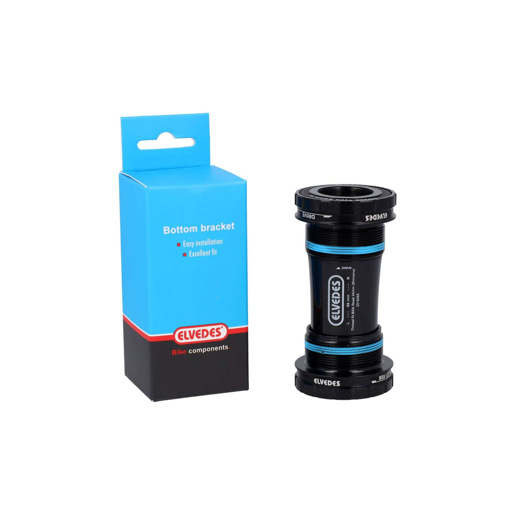Trapas Elvedes Hollowtech Shimano Race 24Mm Zwart