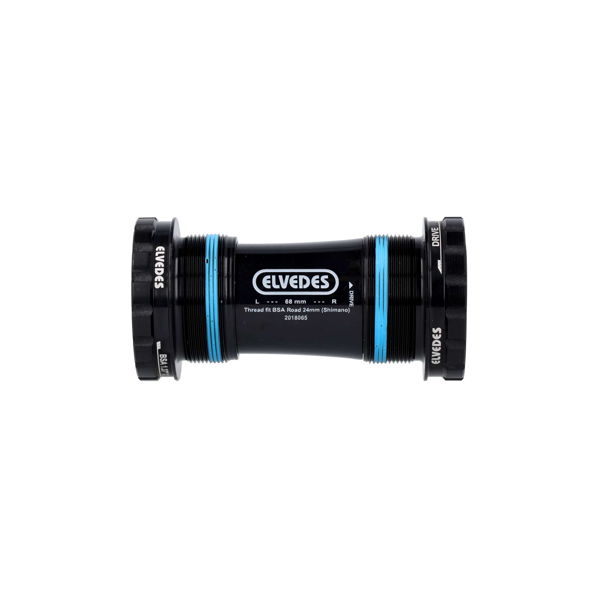 Trapas Elvedes Hollowtech Shimano Race 24Mm Zwart