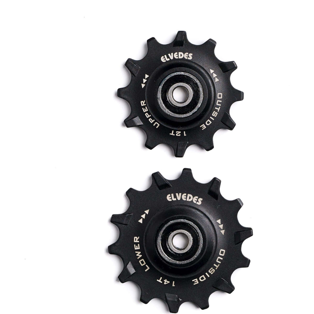 Elvedes derailleurwieltjes RVS 11 14tand seal narrowCP2017102