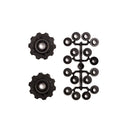 derailleurwieltjes 10 tanden 8S zwart 2 stuks