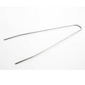 Eurofender spatbord stang 28 snello draad zilver