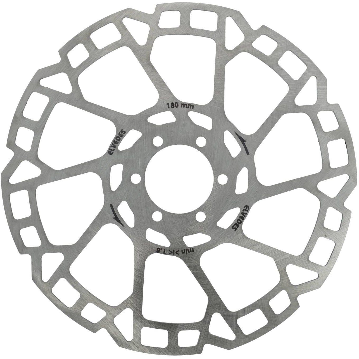 Elvedes remschijf 6-gaats ø203mm t=2,0mm