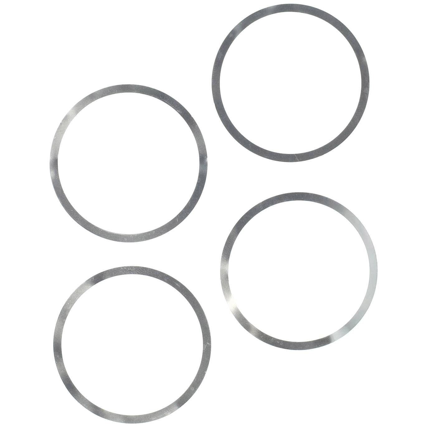 Elvedes Füllringe Centerlock 0,1 mm Edelstahl (4 Stück)