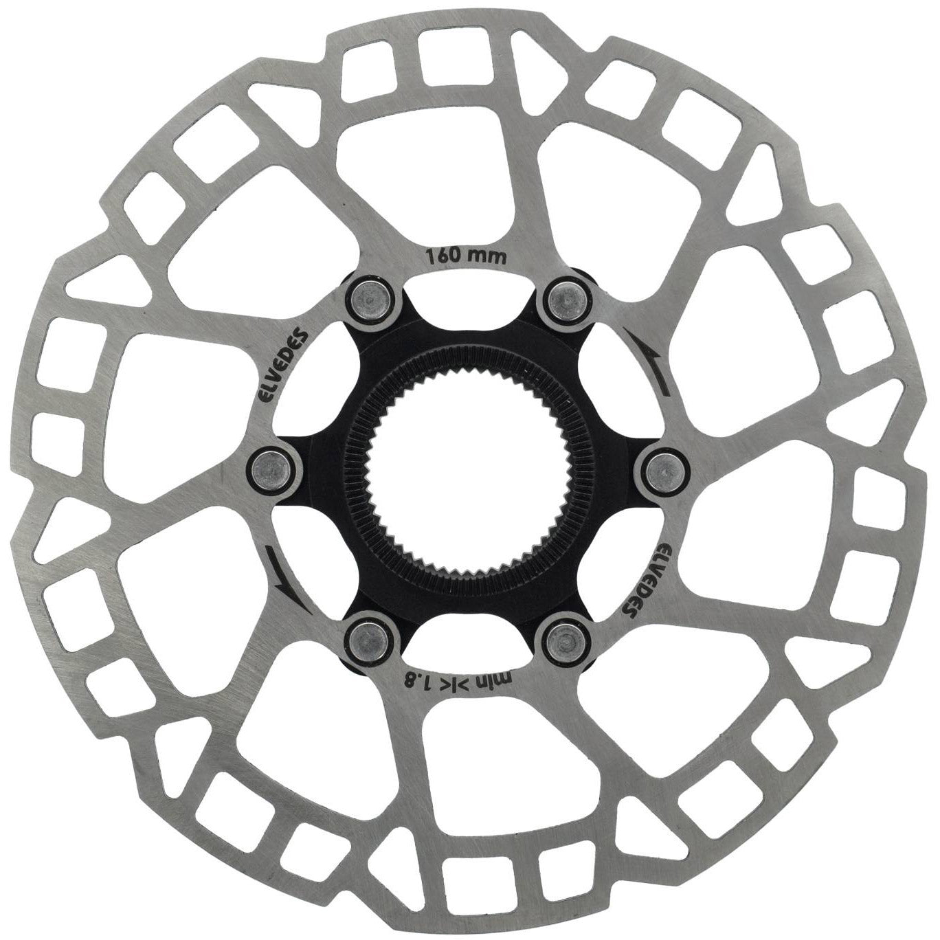 Elvedes remschijf 160mm centerlock 2.0mm